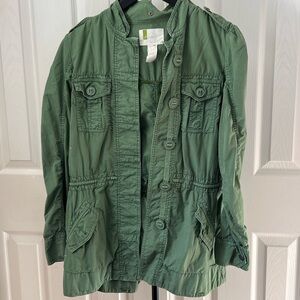Urban Outfitters Green Utility Jacket